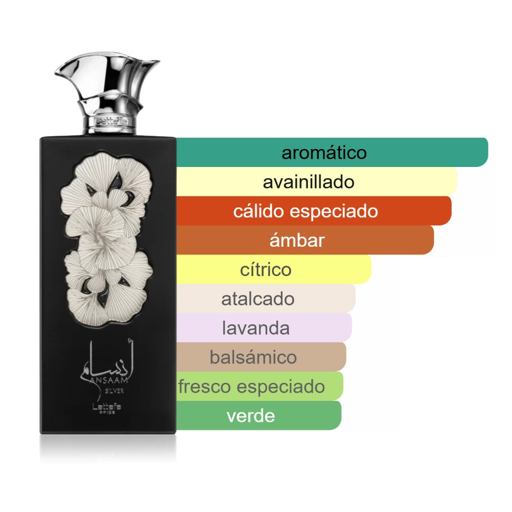 DECANT 5ML LATTAFA ANSAAM SILVER