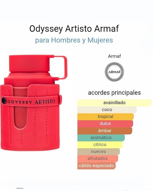 DECANT 5ML ARMAF ODYSSEY ARTISTO THE RED EDITION