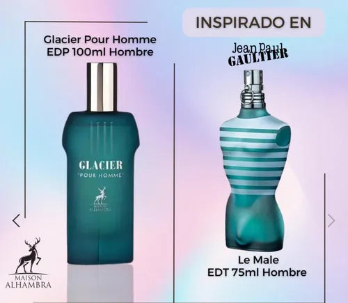 MAISON ALHAMBRA GLACIER POUR
HOMME EDP 30ML
