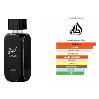 LATTAFA HAYAATI BLACK EDP 100ML