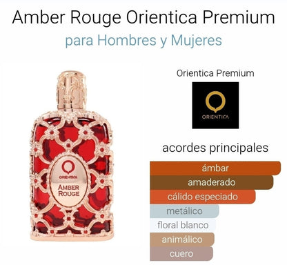 ORIENTICA AMBER ROUGE LUZURY COLLECTION 80ML WOMAN