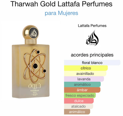 LATTAFA PRIDE THARWAH GOLD EDP 100 ML WOMAN