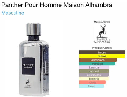 MAISON ALHAMBRA PANTHER POUR HOMME EDP 100ML