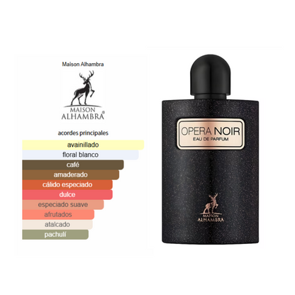 MAISON ALHAMBRA OPERA NOIR EDP 100ML