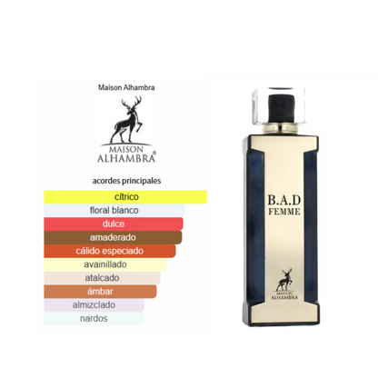 MAISON ALHAMBRA B.A.D FEMME EDP 30ML