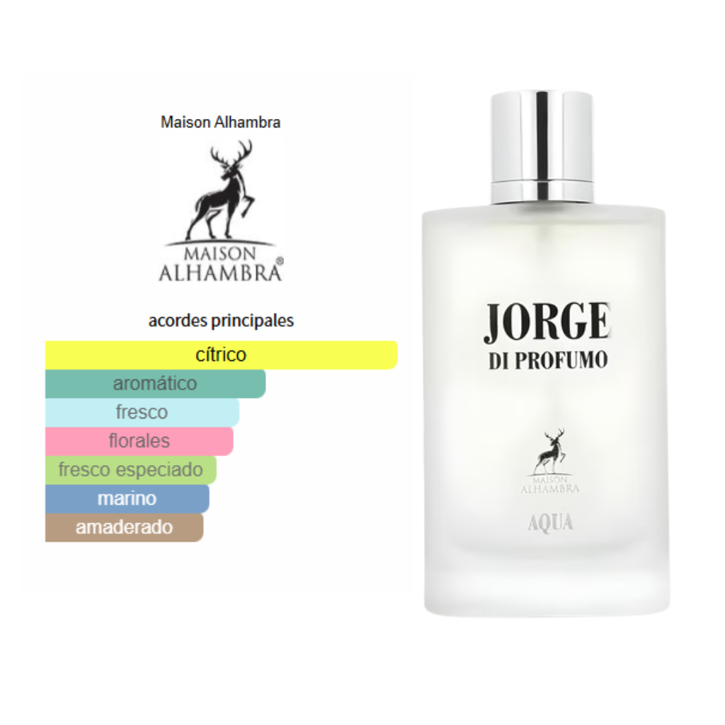 MAISON ALHAMBRA AQUA JORGE DI PROFUMO EDP 100ML