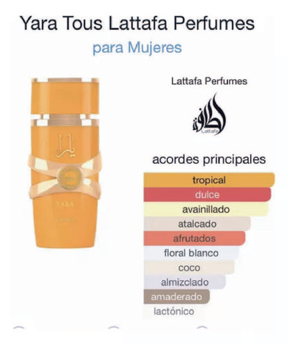 LATTAFA YARA TOUS AMARILLO 100ML WOMAN