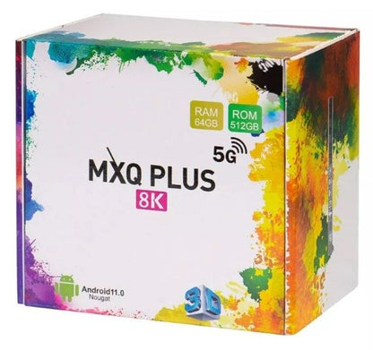 MXQ plus 8k 5G GOLD (Magic tv instalado )