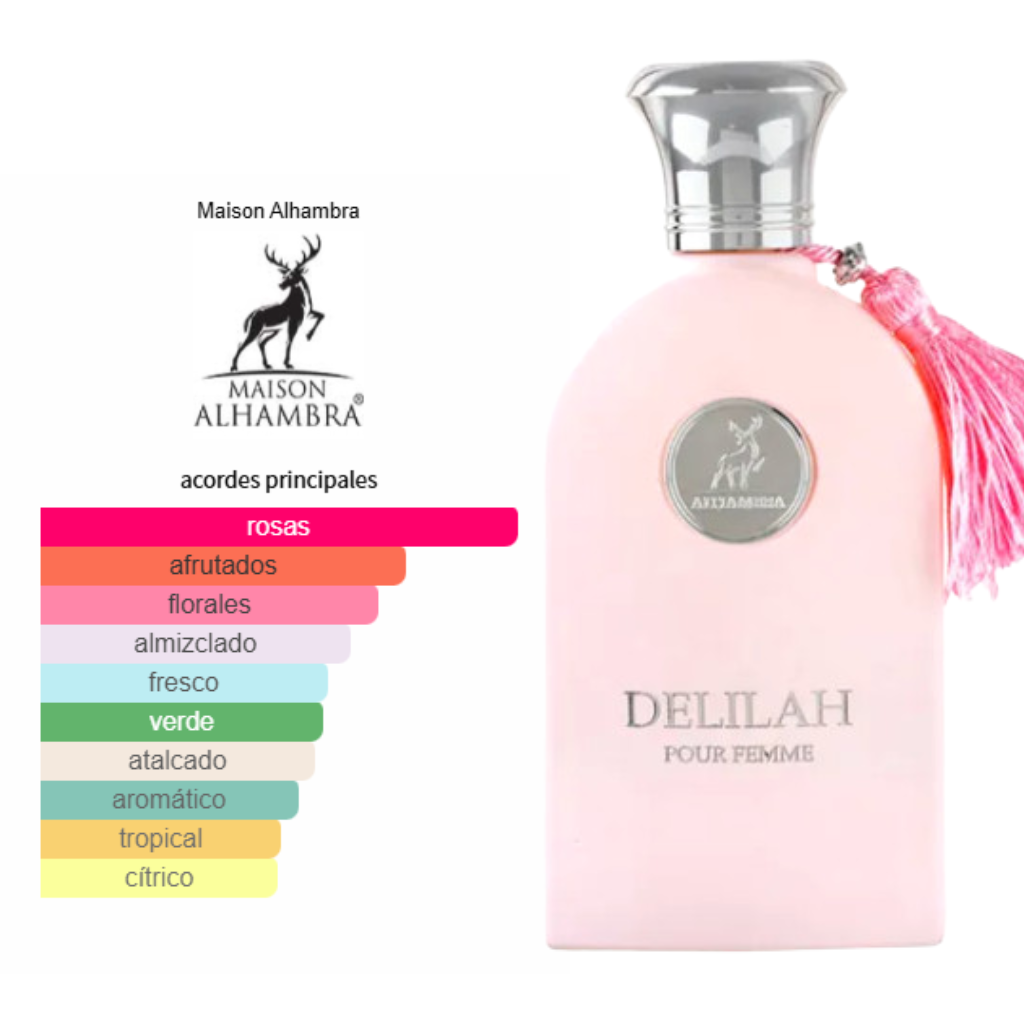 MAISON ALHAMBRA DELILAH POUR FEMME EDP 100ML