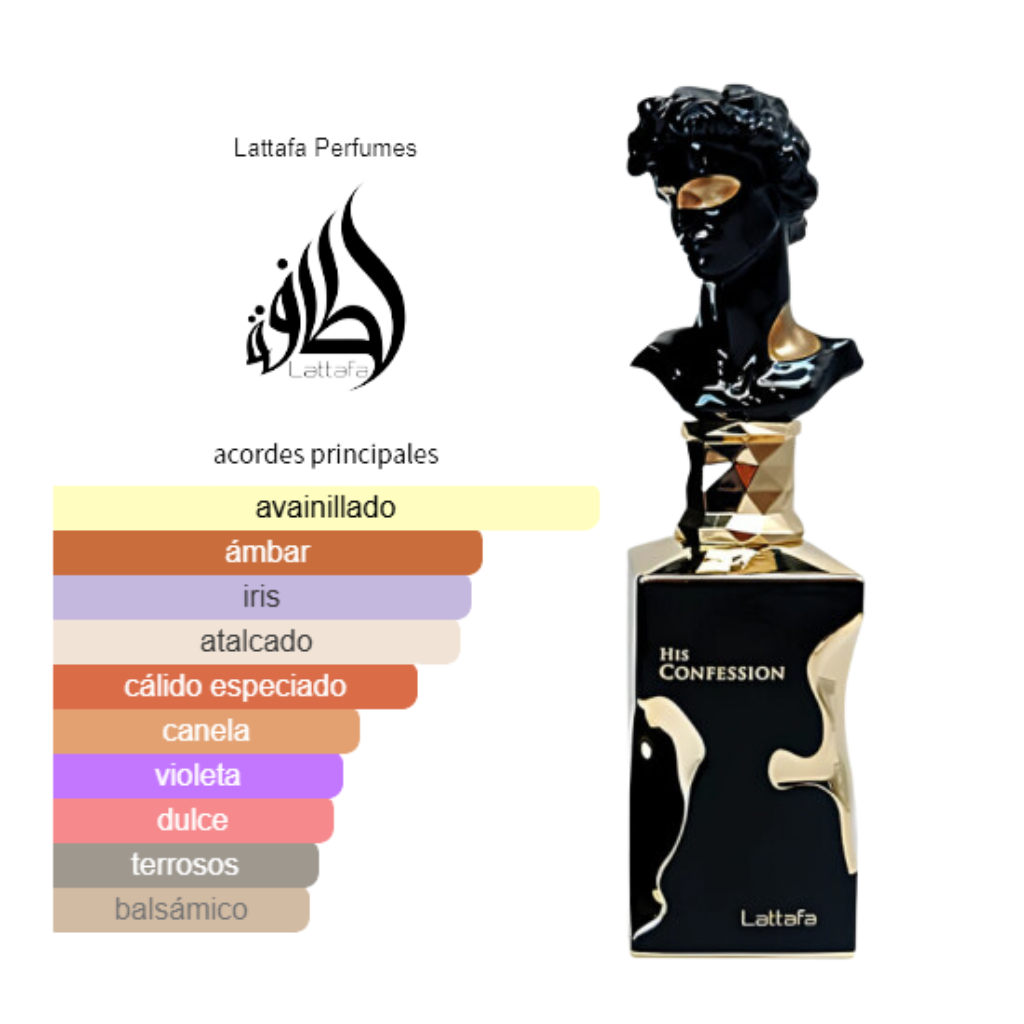 LATTAFA HIS CONFESSION BLACK EDP 100ml