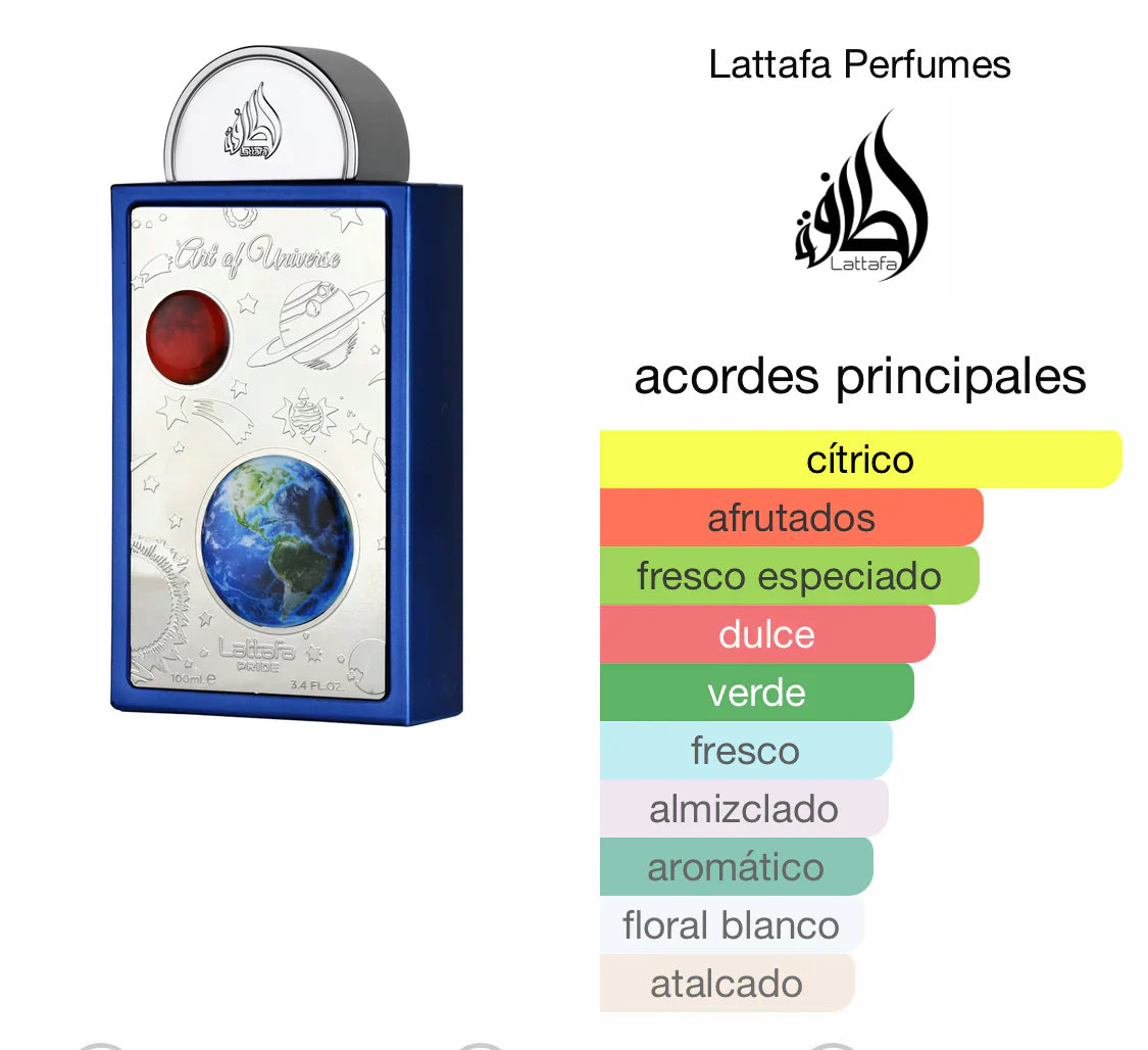 LATTAFA PRIDE ART OF UNIVERSE EDP 100ML