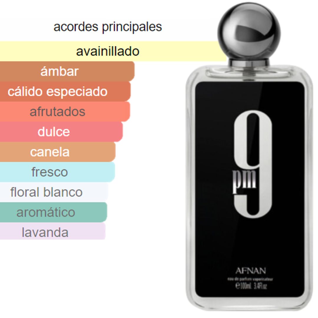 AFNAN 9pm Black Edp 100ml MAN