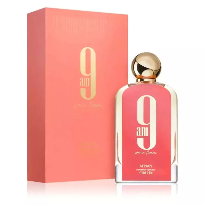 AFNAN 9AM POUR FEMME EDP 100ML (ROSA)