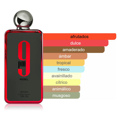 AFNAN 9PM REBEL EDP 100ML