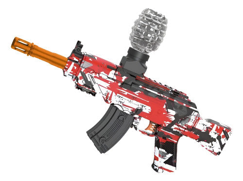 AK 47 CON SILENCIADOR Y LUZ