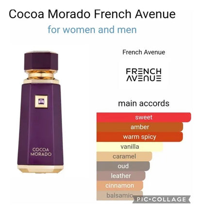 FRENCH AVENUE COCOA MORADO EDP 100ML