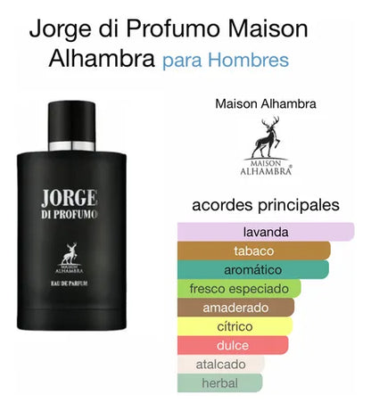MAISON ALHAMBRA JORGE DI PROFUMO BLACK 100ml