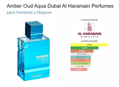 AL HARAMAIN AMBER OUD AQUA DUBAI 100ML UNISEX