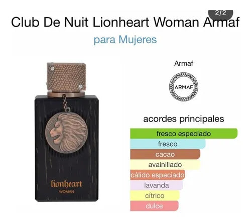 CLUB DE NUIT LIONHEART EDP WOMAN 100ml
