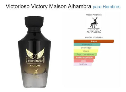 MAISON ALHAMBRA VICTORIOSO NEGRO EDP 100ML