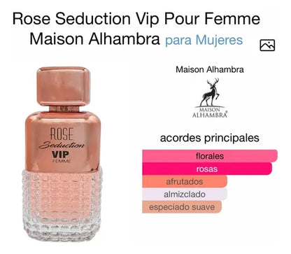 MAISON ALHAMBRA ROSE SEDUCTION
 EDP 30ML