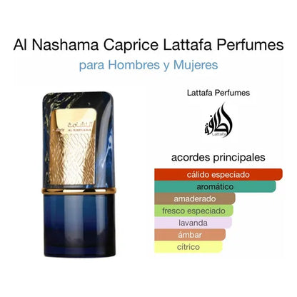 LATTAFA AL NASHAMA CAPRICE 100ML
