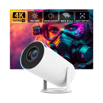 PROYECTOR HY300 ULTRA 4K HD ANDROID ( MAGIC TV INSTALADA)