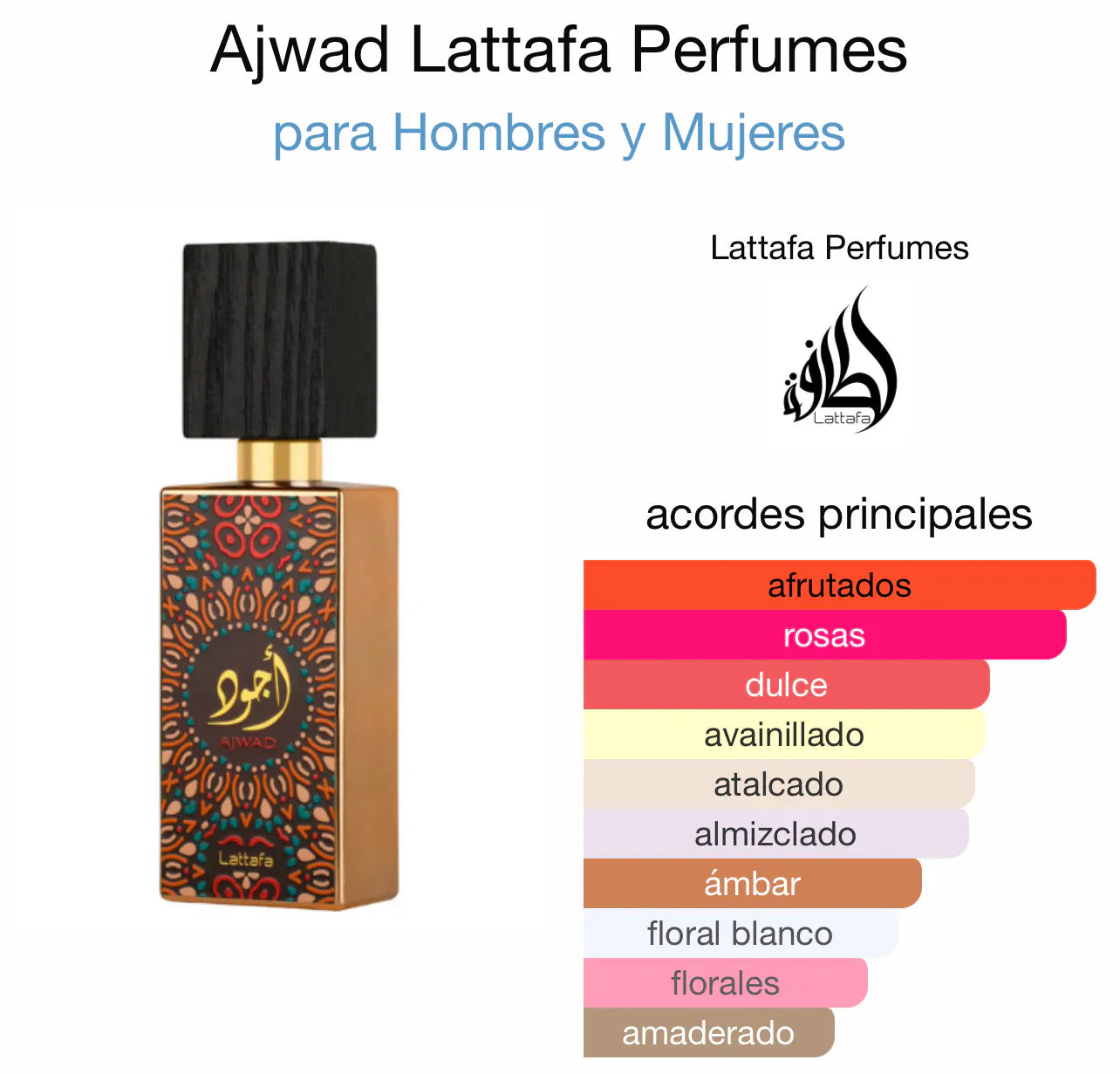 LATTAFA AJWAD EDP 60ML UNISEX