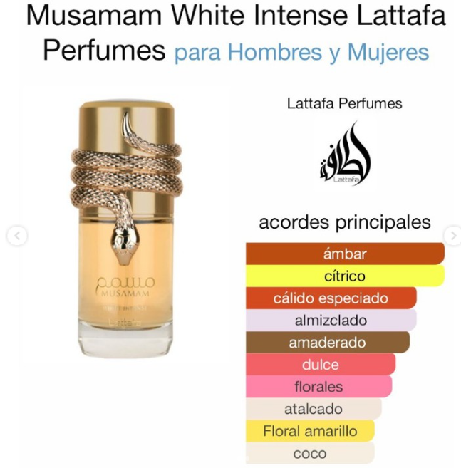 LATTAFA MUSAMAM WHITE INTENSE 100ml UNISEX