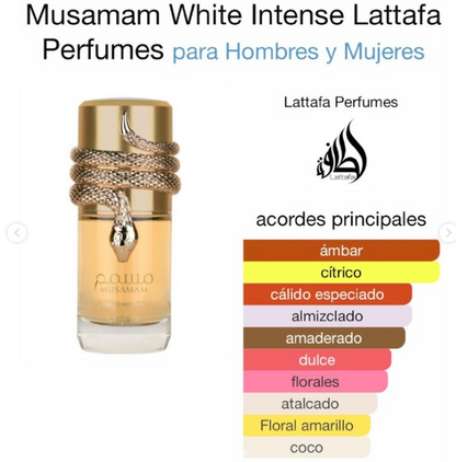 LATTAFA MUSAMAM WHITE INTENSE 100ml UNISEX