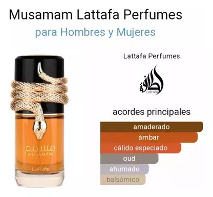 LATTAFA MUSAMAM BLACK 100ML UNISEX