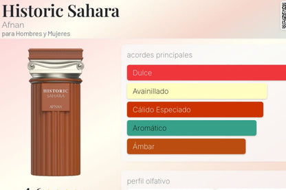 AFNAN HISTORIC SAHARA EDP 100ML