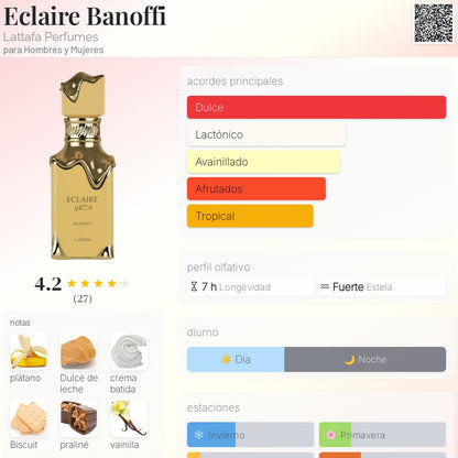 LATTAFA ECLAIRE BANOFFI EDP 100ML