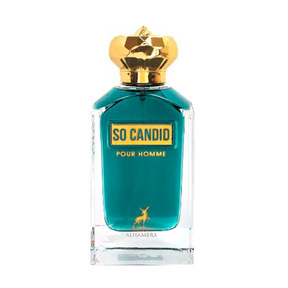 MAISON ALHAMBRA SO CANDID POUR HOMME EAU DE PARFUM MASC 100ML