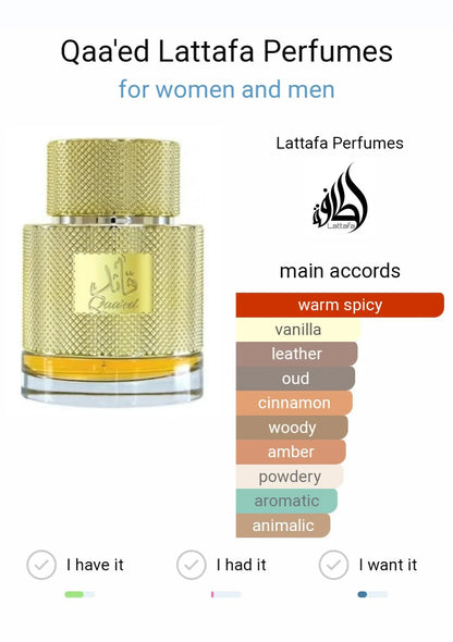 LATTAFA QAA`ED EDP 100ML
