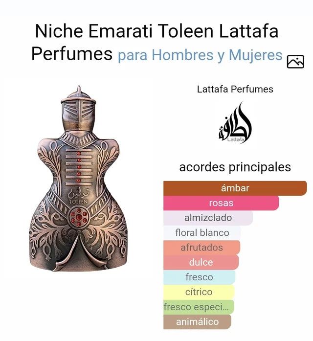 LATTAFA NICHE TOLEEN EDP 80ML