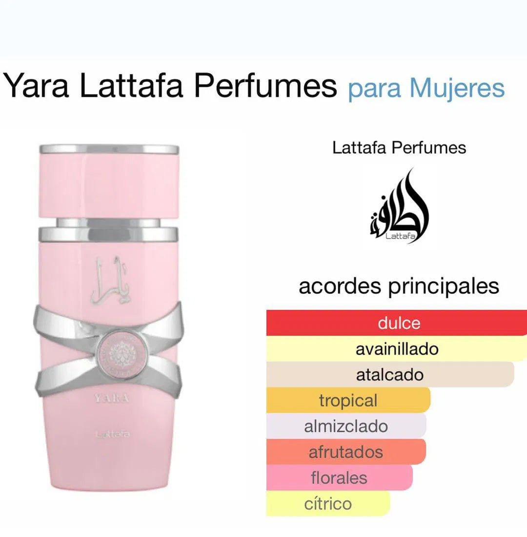 LATTAFA YARA ROSE 100ML WOMAN