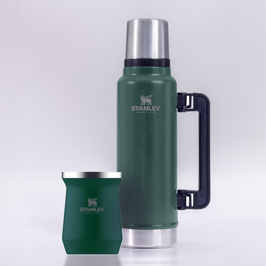 TERMO CON MATE STANLEY VERDE