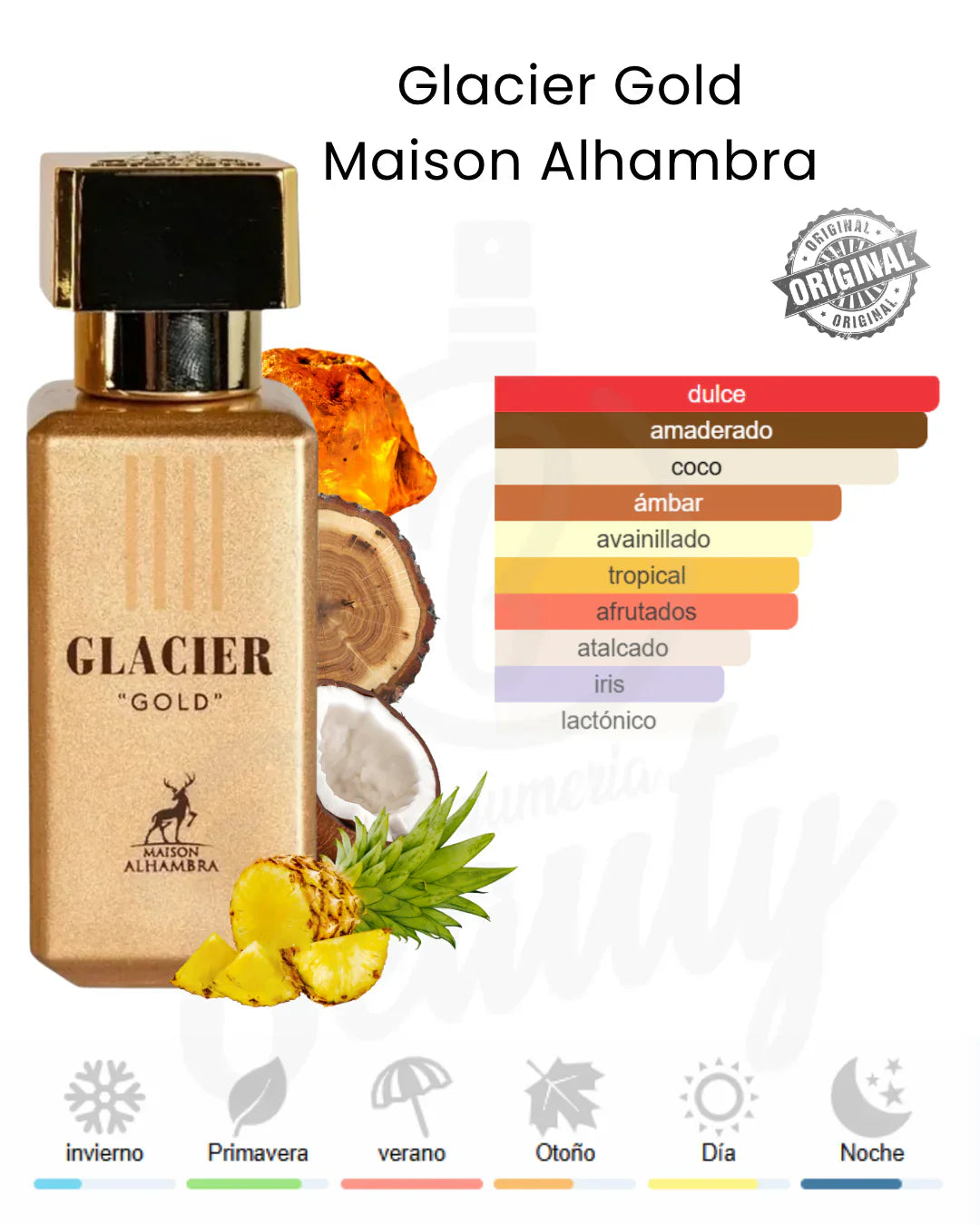 MAISON ALHAMBRA GLACIER GOLD
 EDP 30ML