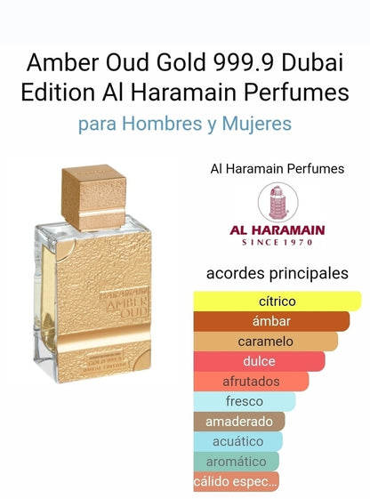 AL HARAMAIN GOLD AMBER OUD 999.9 100ML