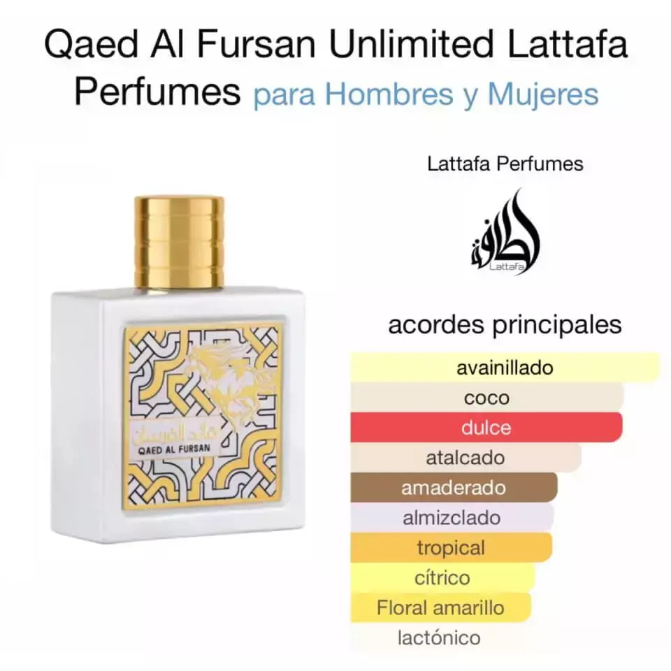 LATTAFA QAED FURSAN UNLIMITED BLANCO 90M