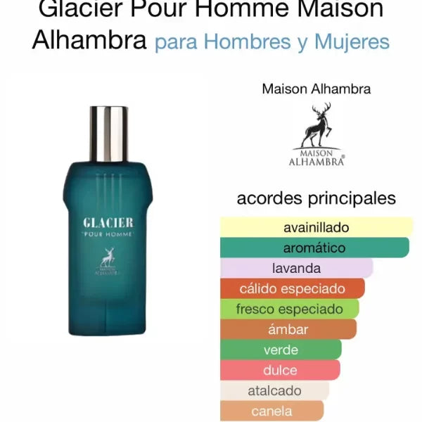 MAISON ALHAMBRA GLACIER POUR 
 HOMME EDP 30ML